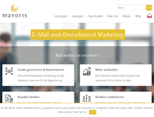 Tablet Screenshot of mayoris.com